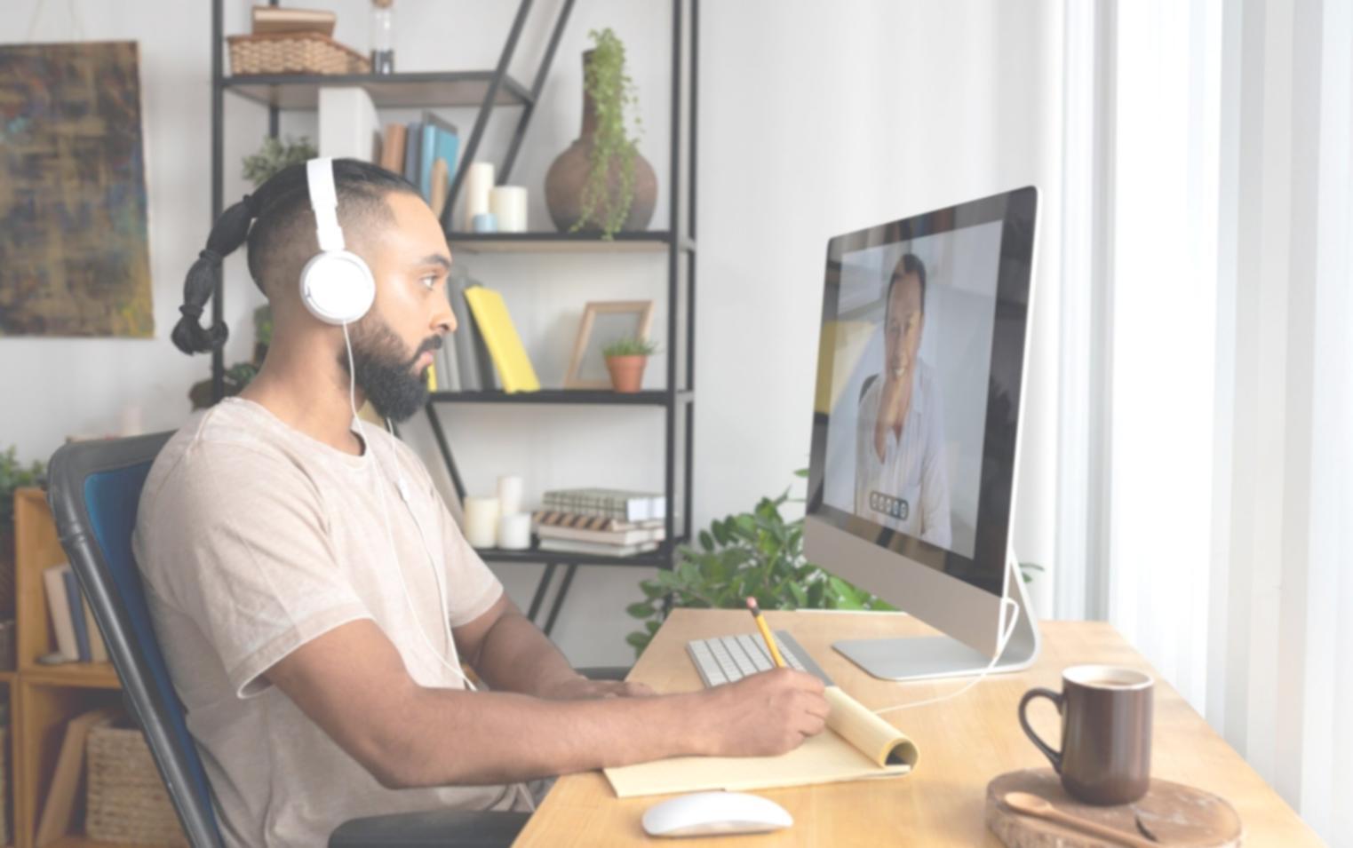 Arbeitssituation im lemuravolent Büro